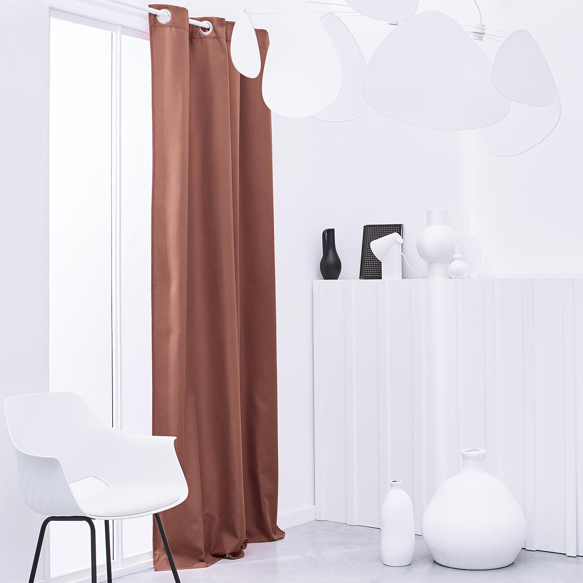 RIDEAU ISOLANT 140X240CM TODAY ESSENTIAL TERRACOTTA