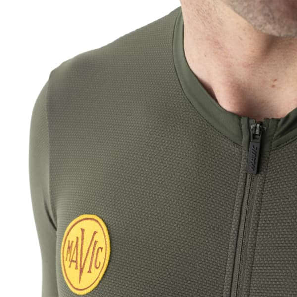 Maillot vélo MAVIC HERITAGE JERSEY ARMY GREEN