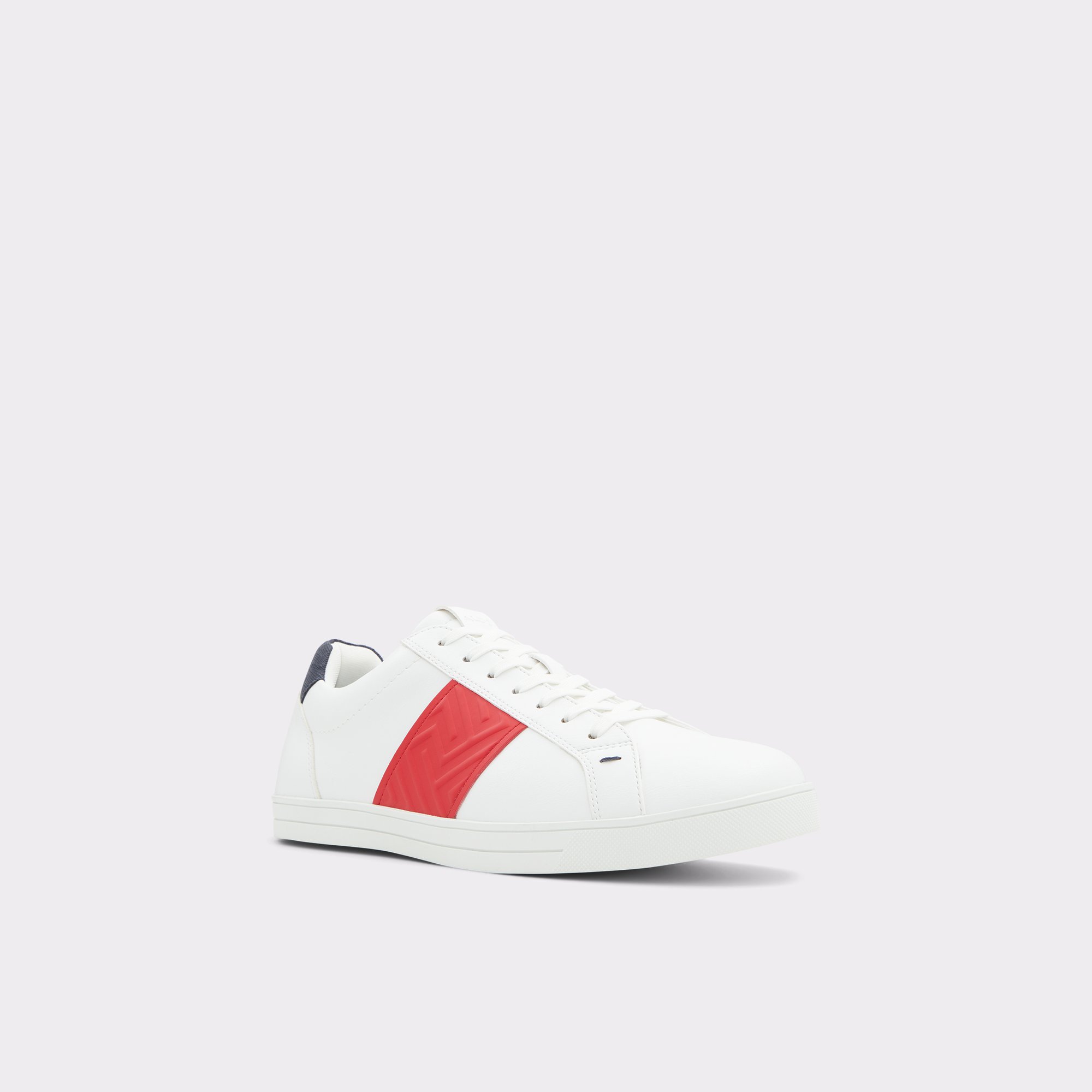 Monospec White Synthetic Smooth Men Low top