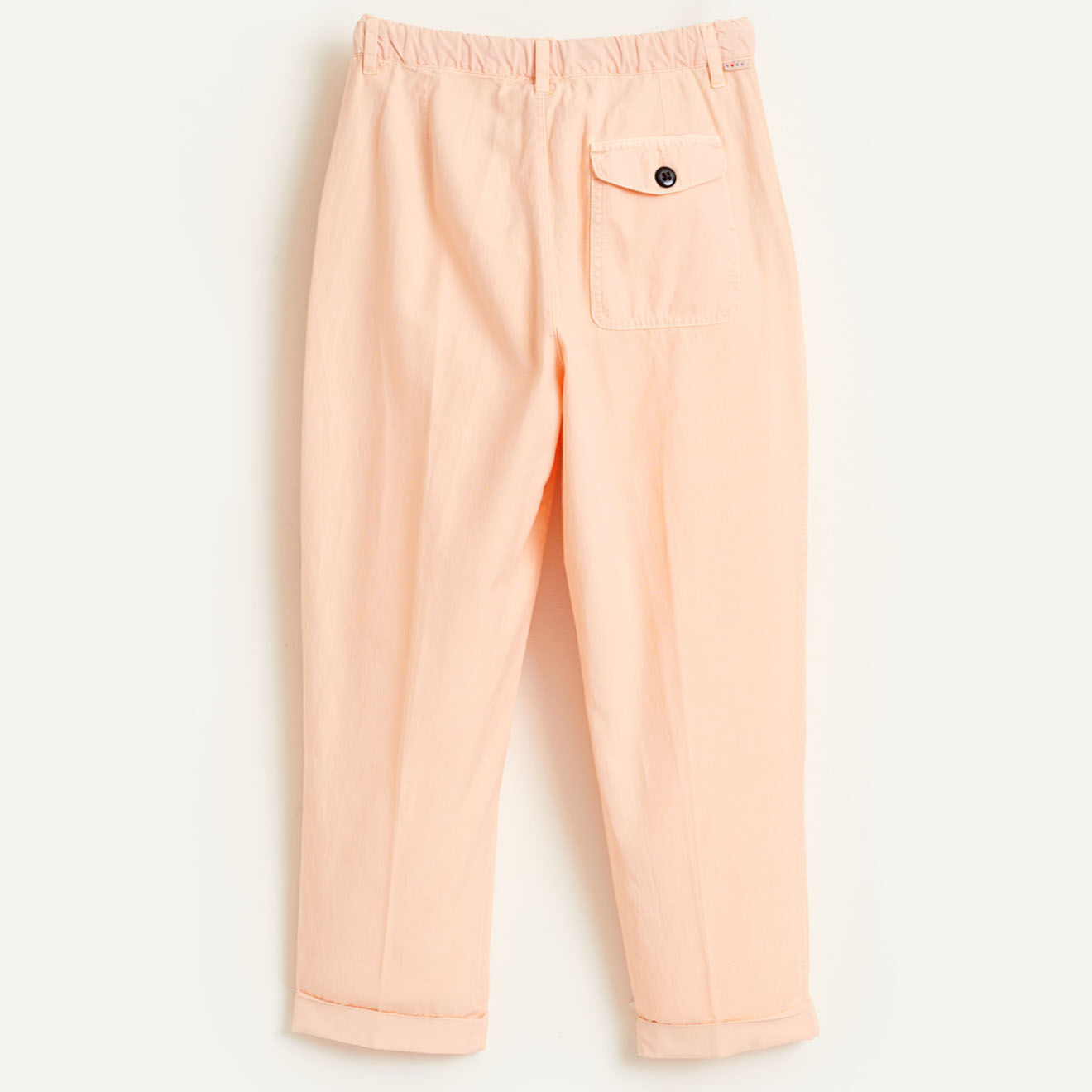 Bellerose Pantalon Peaches à pinces rose saumon