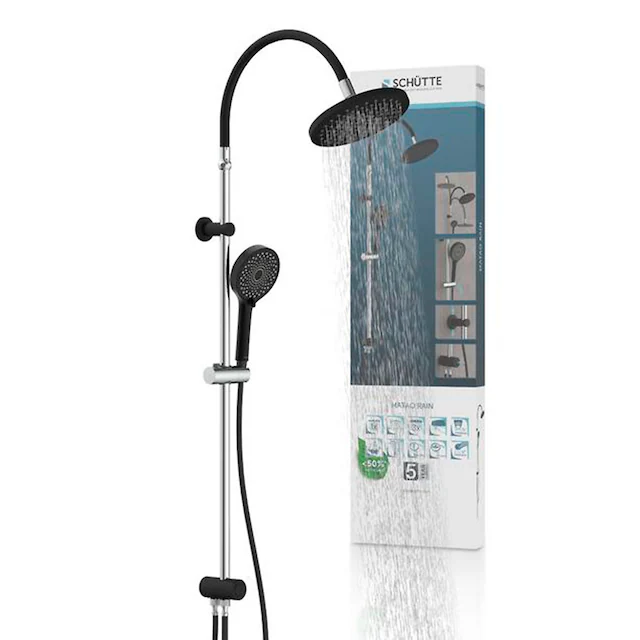 Schütte Duschsystem »MATAO RAIN« Regendusche ohne Armatur, Handbrause mit 3 Funktionen