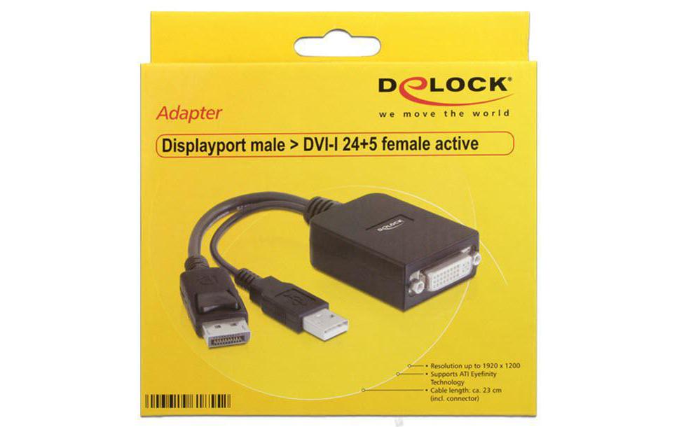 Adapter DisplayPort - DVI-IMonitoradapter