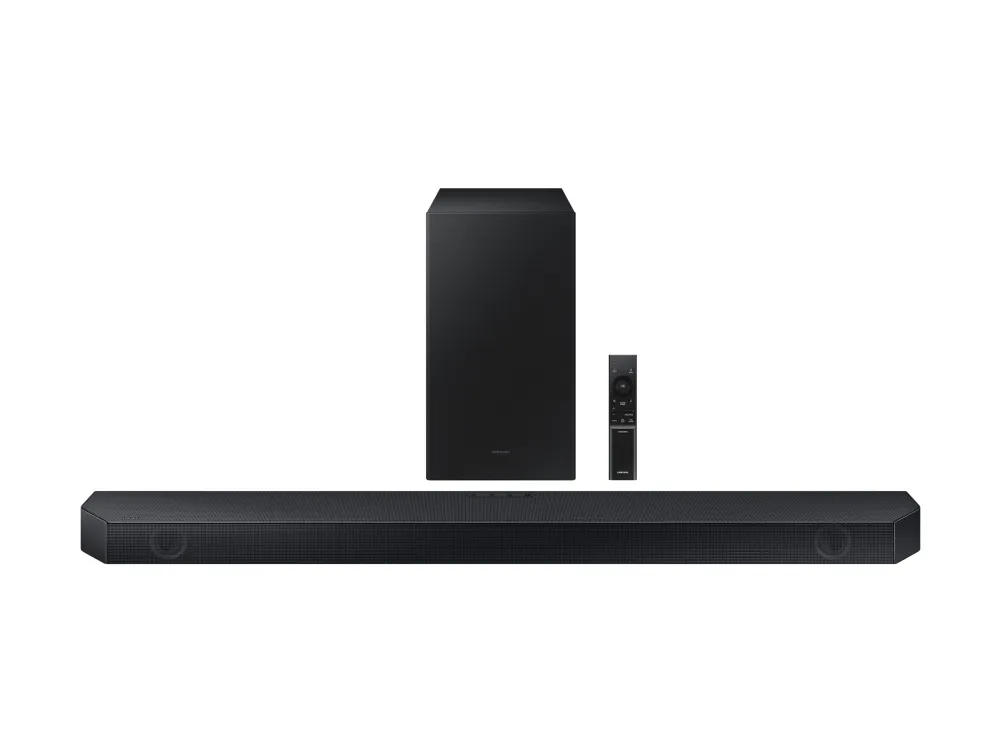 Samsung HW-Q600C - Q-Series - lydbarsystem - til hjemmebiograf - 3.1.2-kanal - trådløs - Bluetooth - 360 Watt (Total) - sort