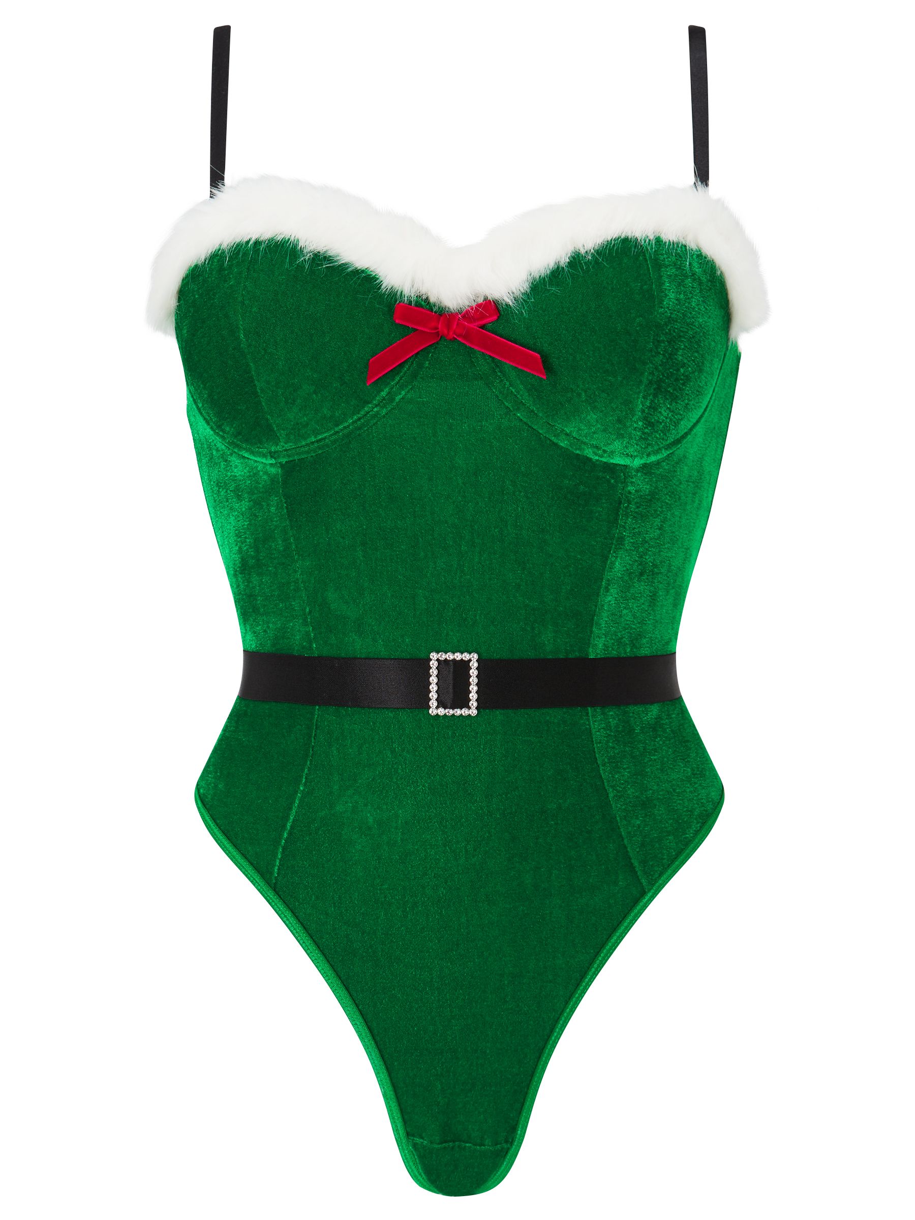 Ann Summers Sexy Elf kerstbody van fluweel