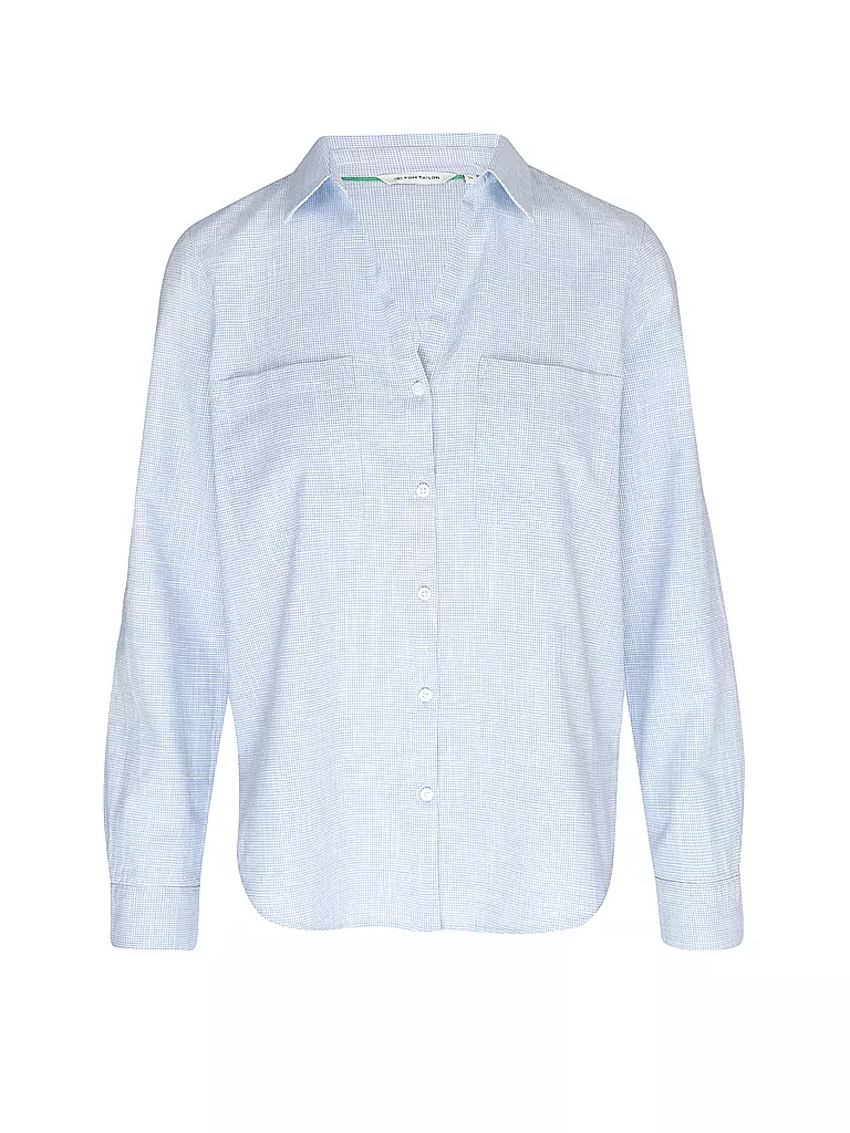 TOM TAILOR Bluse hellblau
