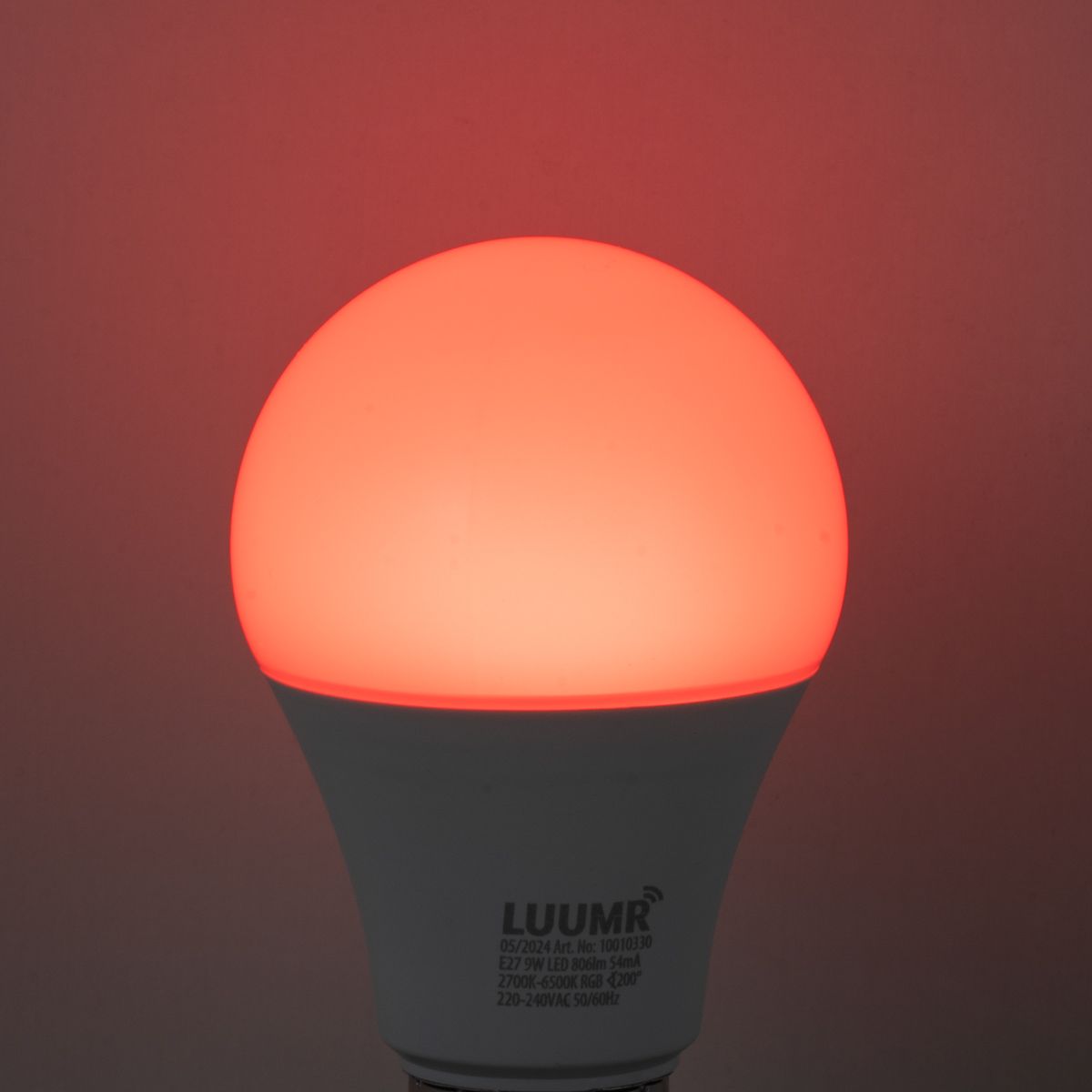 E27 dimbare LED lamp A60 opaal 9W 806 lm 2700-6500K