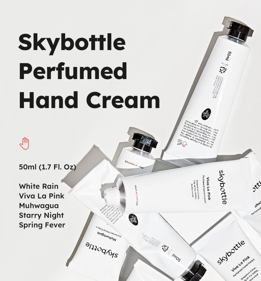 skybottle - Geparfumeerde handcrème - 5 soorten