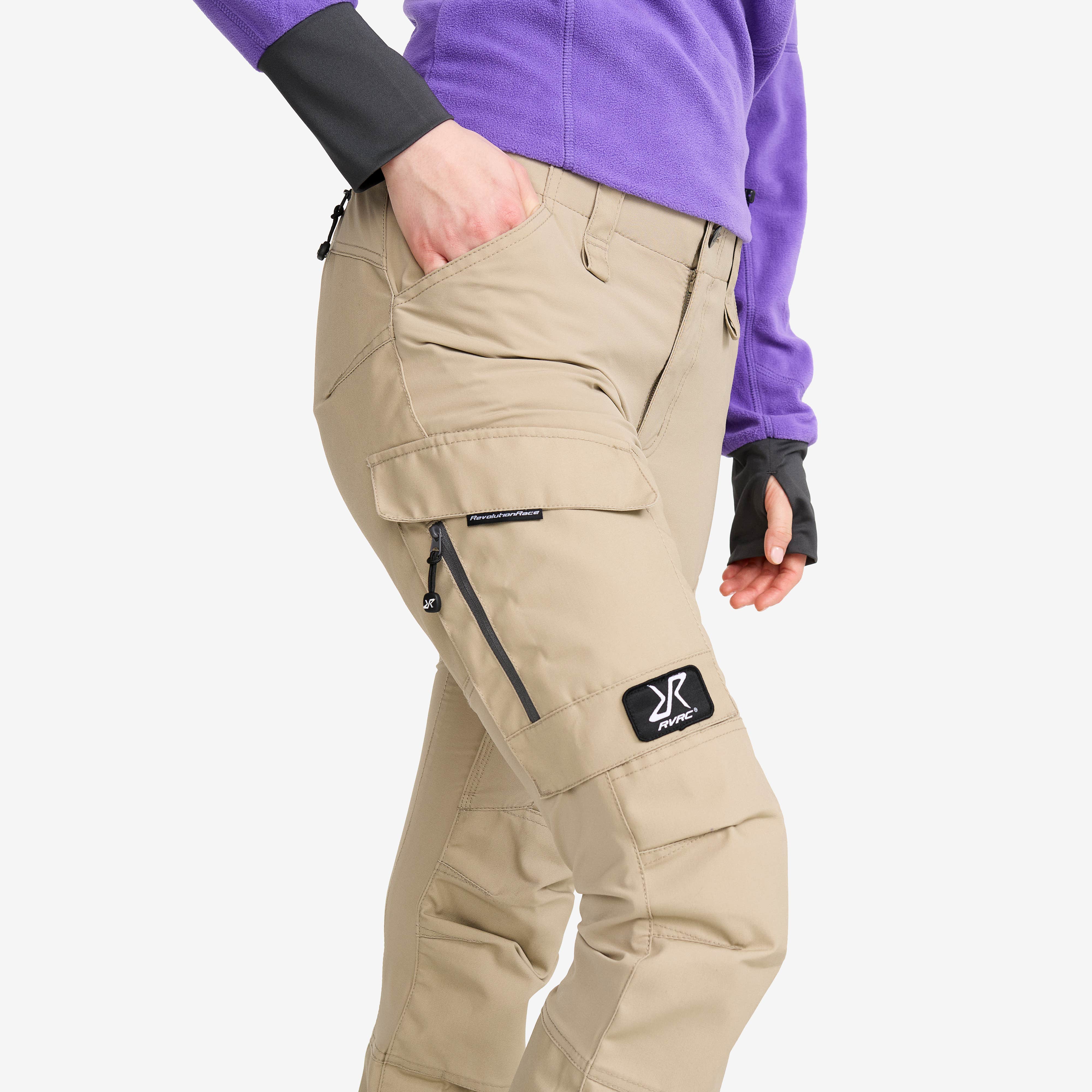 RVRC GP Pants Dame Aluminium