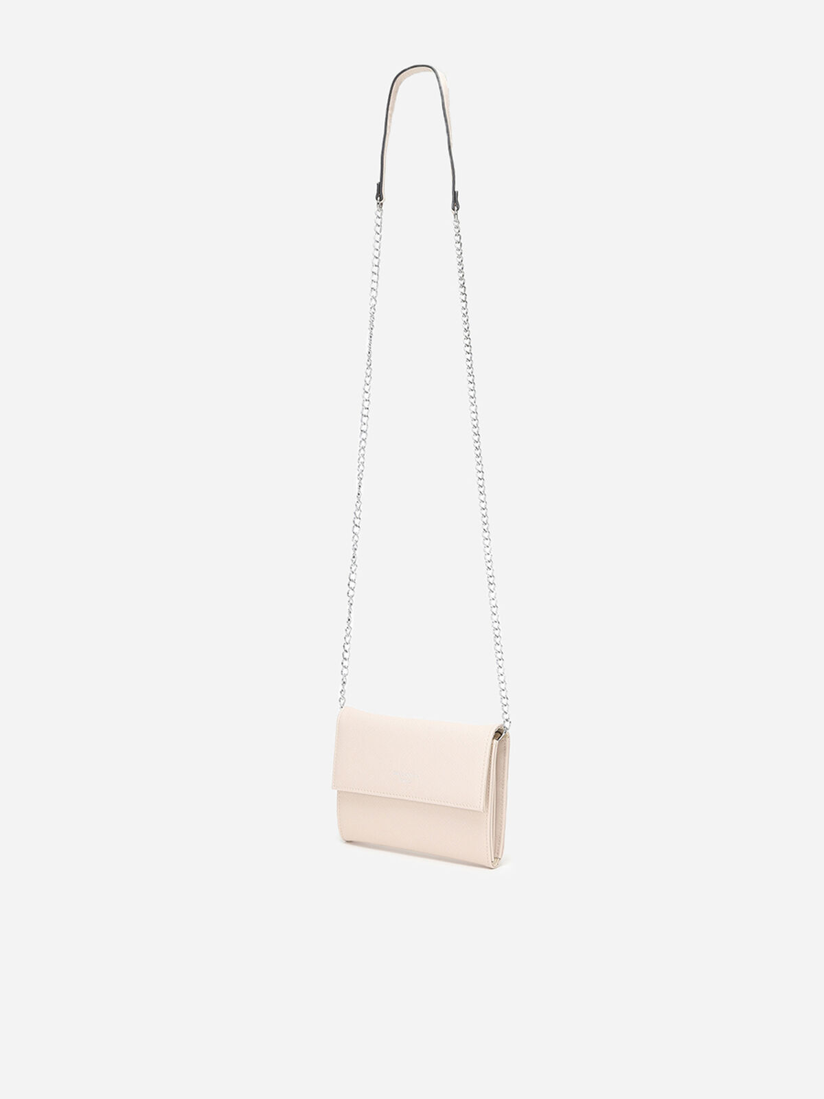Petit sac bandoulière à rabat- Beige