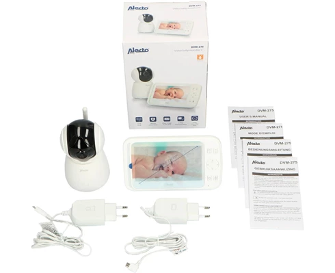 Alecto Baby Pan   Tilt Video Baby monitor w/ display (DVM-275)