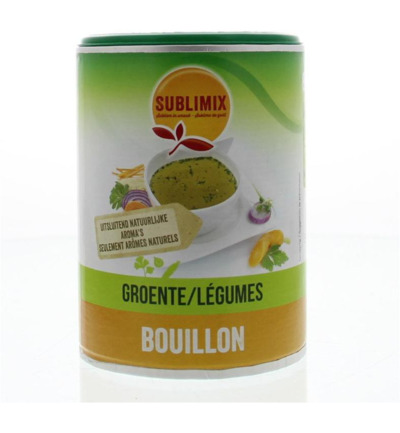 Sublimixgroentebouillon Glutenvrij (230 gr)