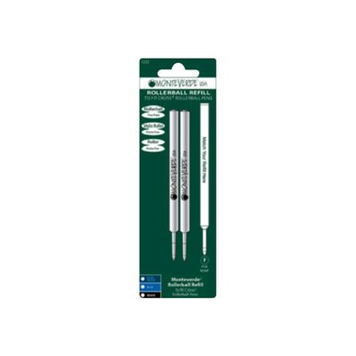 Monteverde - 2 Recharges pour roller Cross - bleu - pointe fine