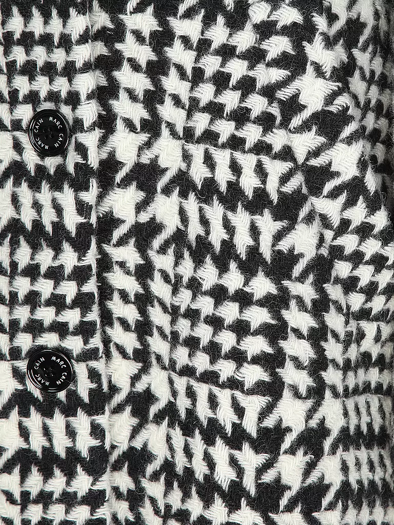 MARC CAIN Wollmantel schwarz
