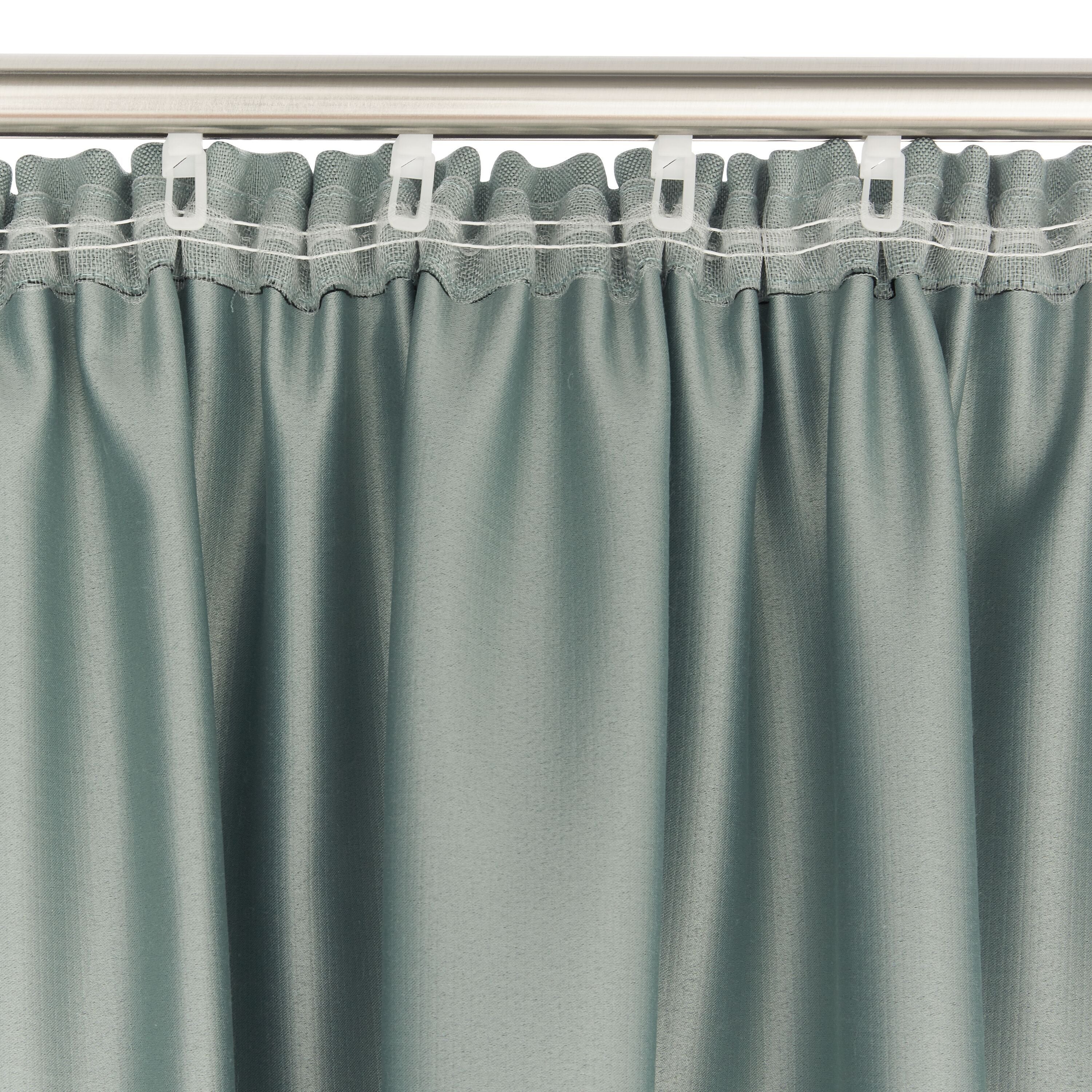 ELORA Nachtvorhang Ether - Blau / B: 150.0 cm x H: 270.0 cm