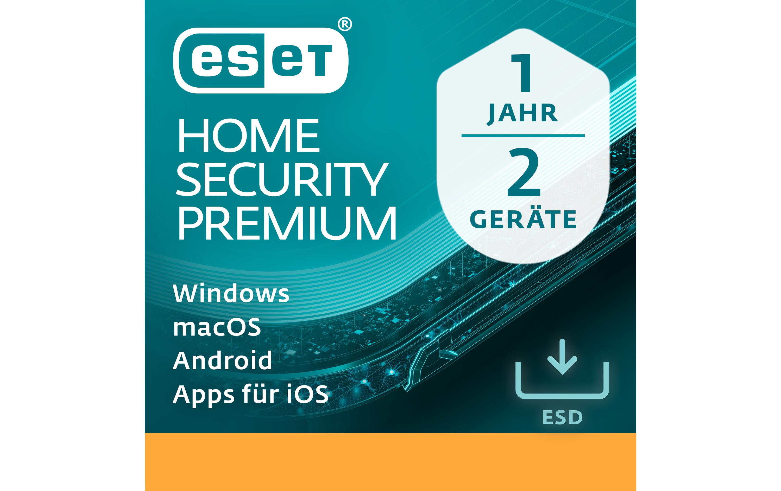 HOME Security Premium Vollversion, 2 User, 1 JahrDer Premiumschutz für Ihr digitales Leben – Stärken Sie Ihren Schutz dank Passwort-Manager, Verschlüsselung sensibler Dateien und modernster Bedrohungserkennung