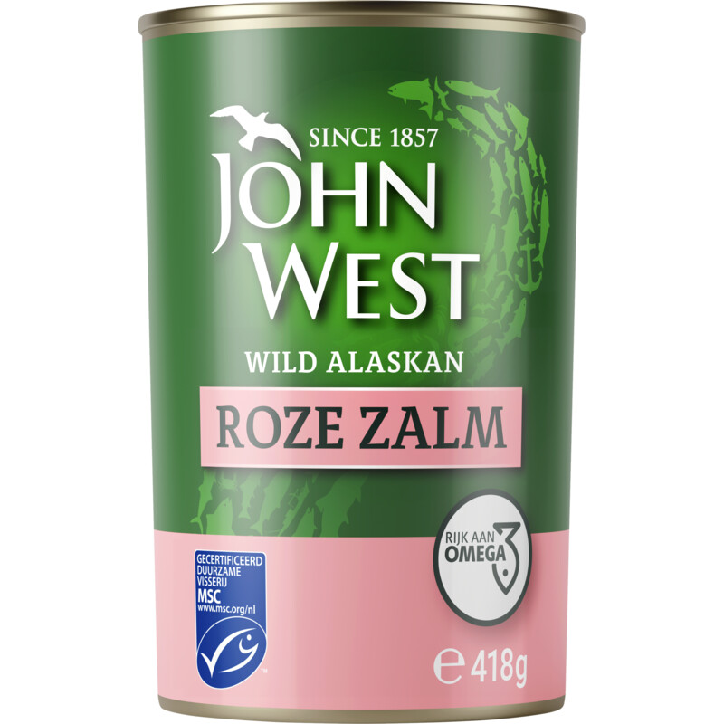John West Wilde roze zalm