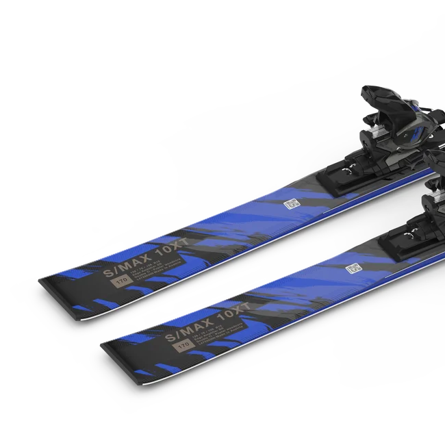 S/MAX 10 XT (and M12)  Pisten-Ski-Set, Unisex Black/Driftwood/RaceBlue