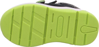 Superfit Cooper GTX Sneakers, Black/Light Green