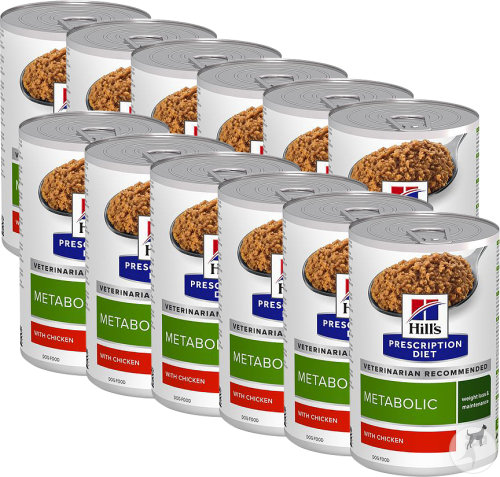 Hill's Pet Nutrition Prescription Diet Metabolic Canine Original 12x370g