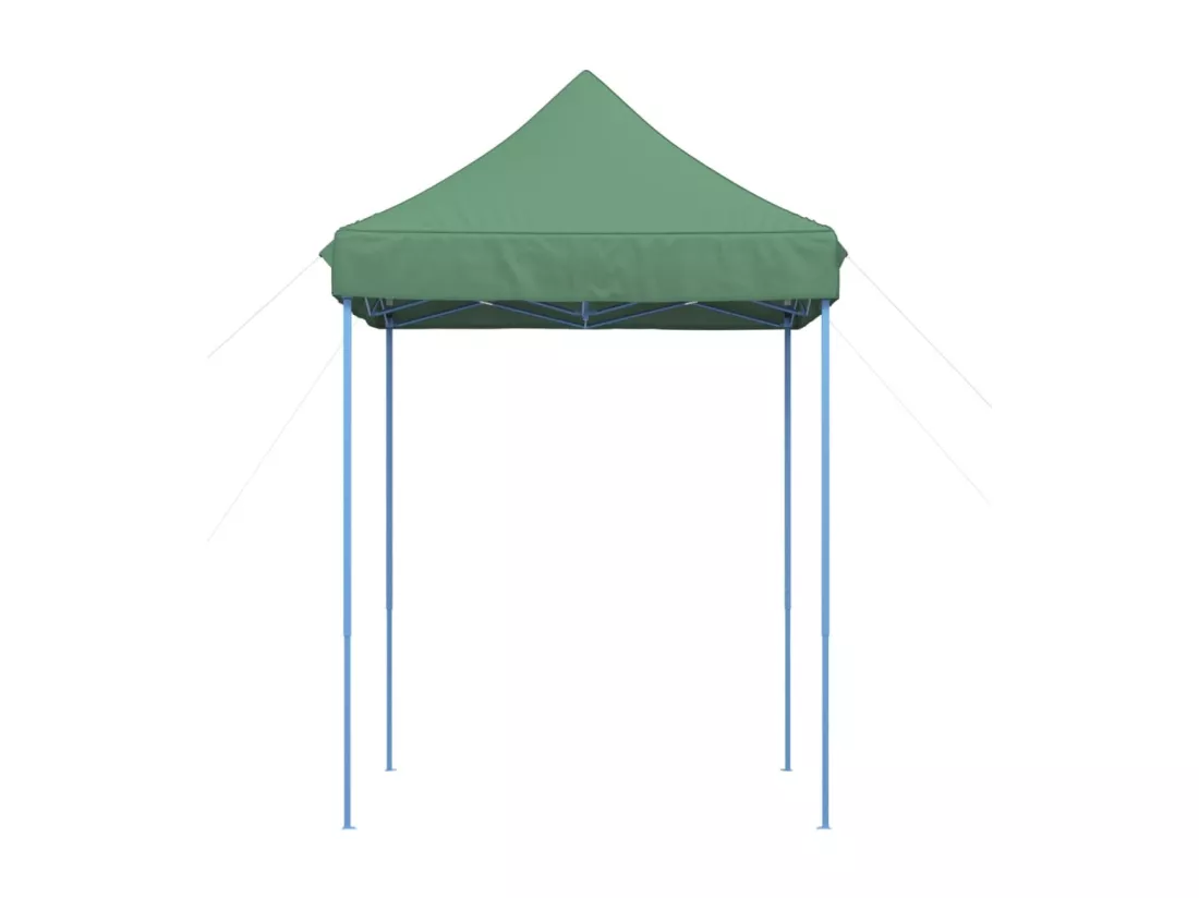 Tente de réception pliable escamotable vert 200x200x306 cm