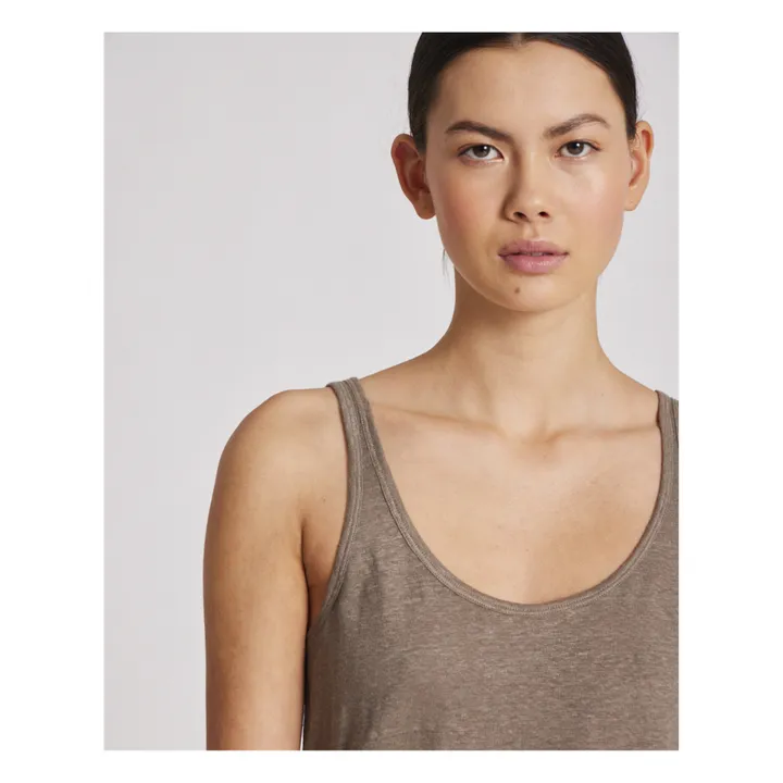 GAI+LISVA Débardeur Synne Lin | Taupe