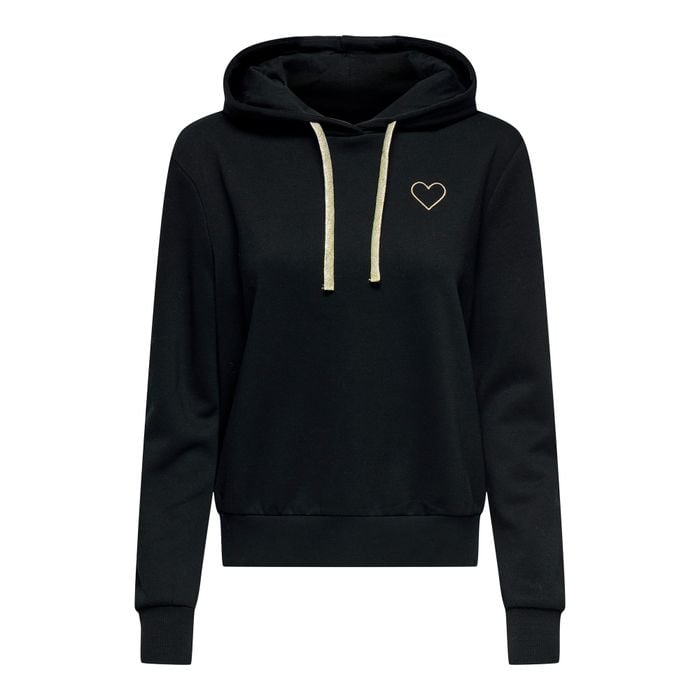 Only Noli Heart Hoodie Dames