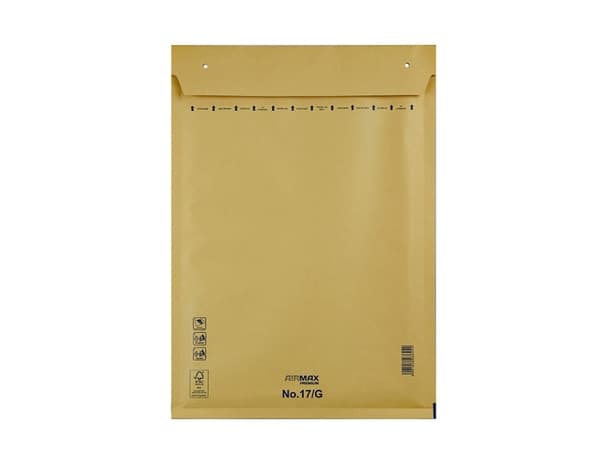 Boblepose Airmax 250x350mm brun No. 17/G indv. 230x340mm 100stk/pak