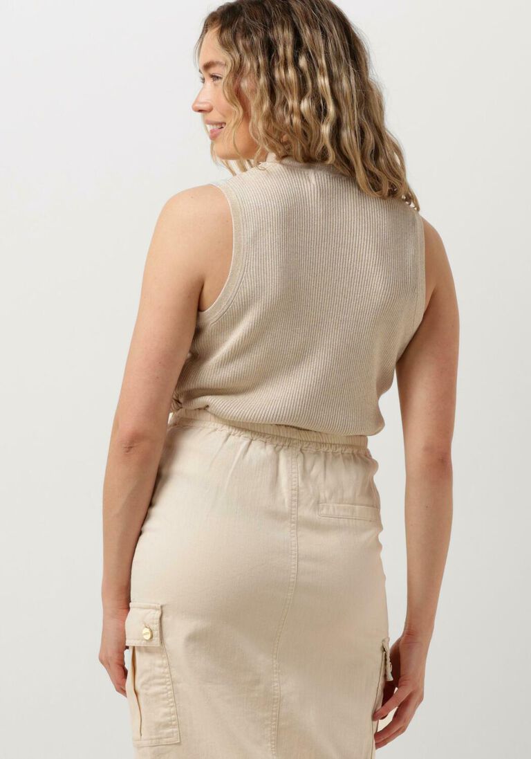 NUKUS zand nukus top amber top lurex