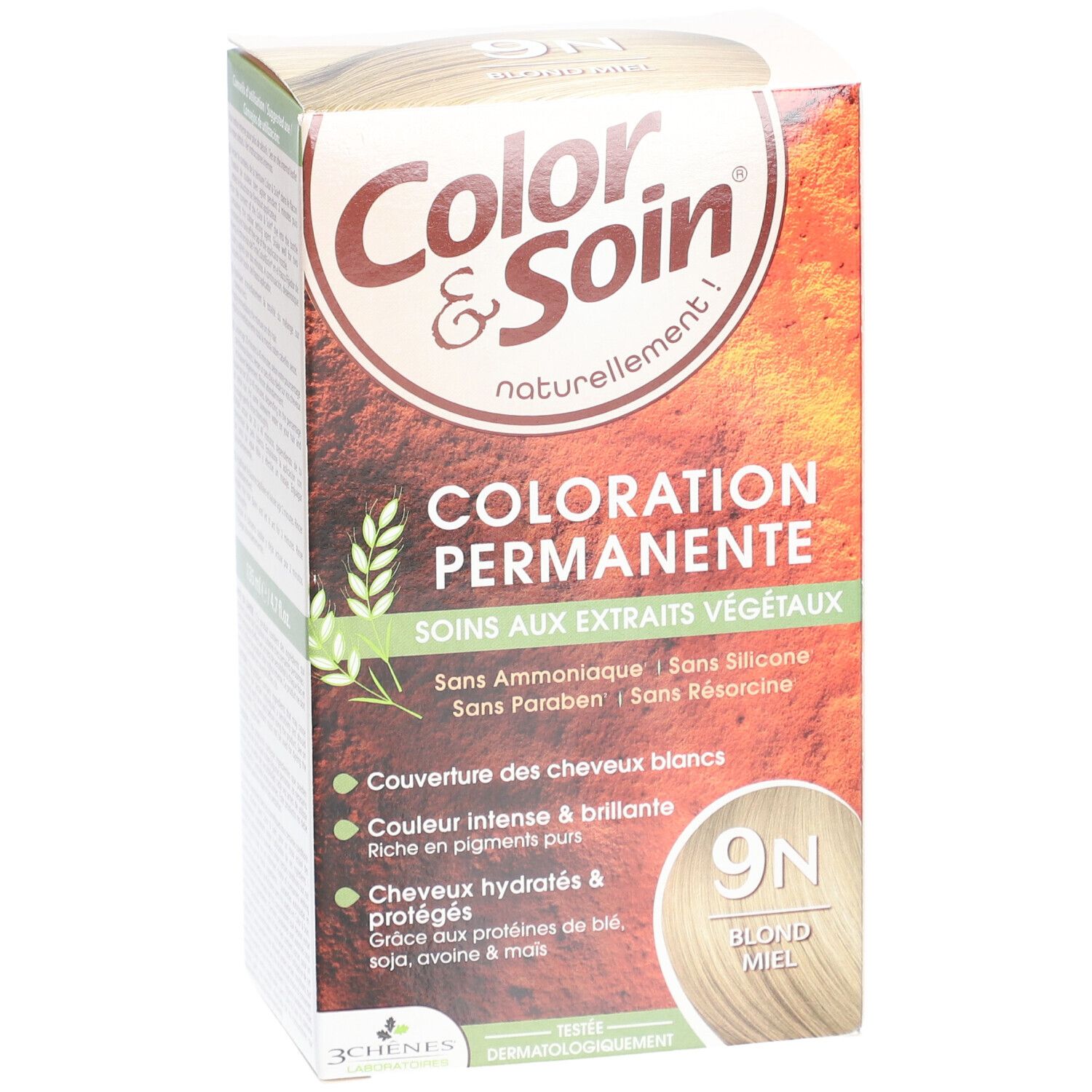 Les 3 Chênes Color & Care 9N honey blond