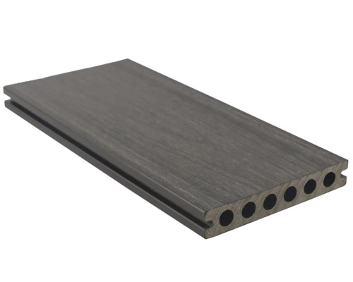 Konsta WPC terrasplank Nativo holle kamerprofiel gecoat 23x138x3000 mm donkergrijs eiken