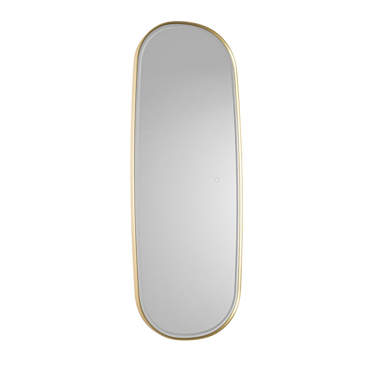 Moderne badkamerspiegel goud incl. LED en touch dimmer - Geraldien