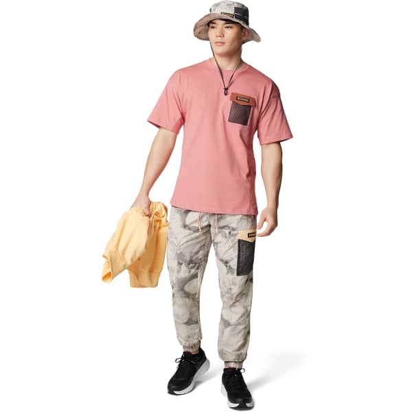 T-shirt COLUMBIA PAINTED PEAK KNIT SS TOP PINK AGAVE