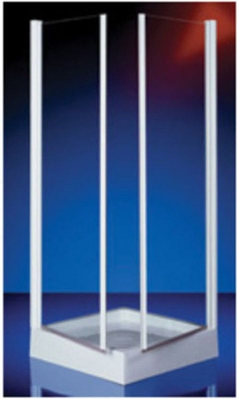 Plieger - Royal - Douchecabine Hoekinstap - Chroom - Veiligheidsglas