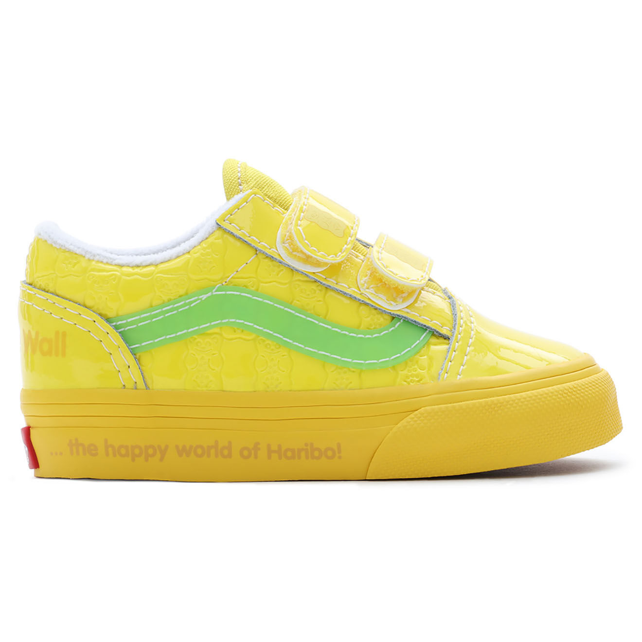 Vans Baskets en Cuir verni Vans x Haribo Old Skool V jaunes