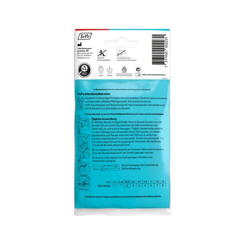 TEPE Interdentalbürste 0,5 mm ISO 2