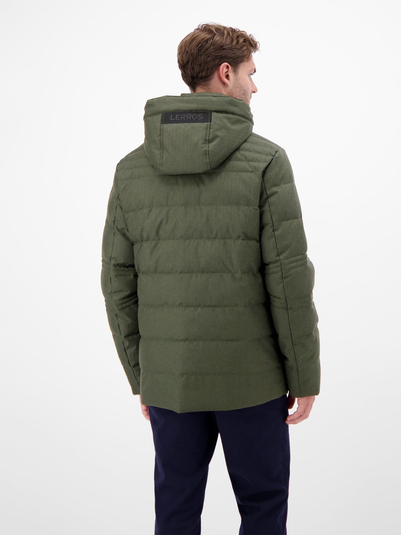 Herren Fieldjacket in Woll-Optik