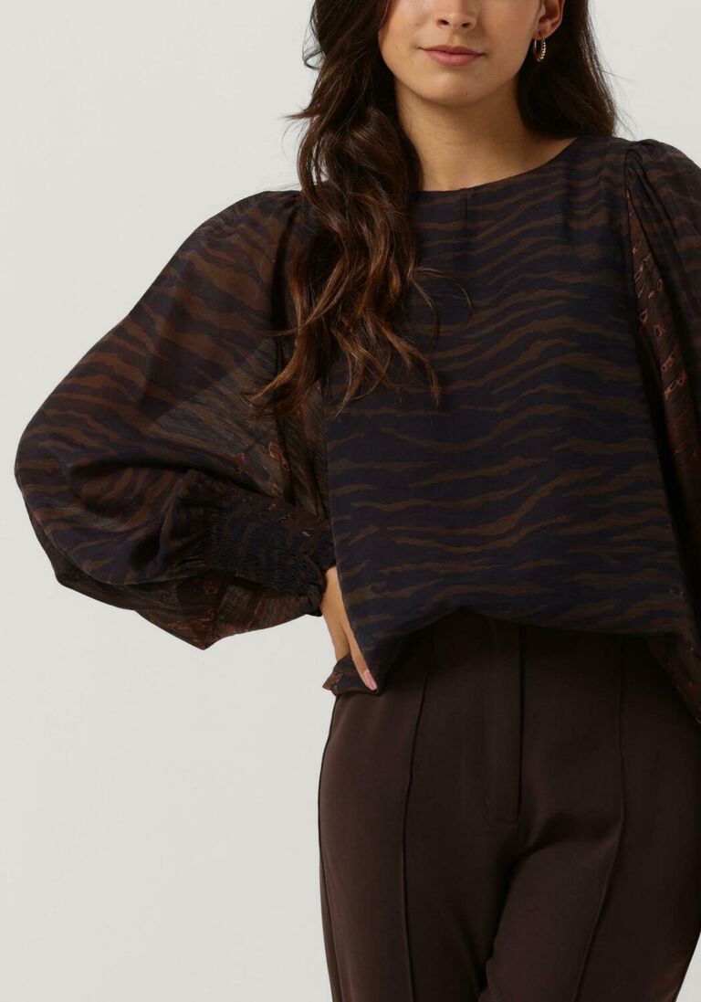 FREEBIRD bruine freebird blouse tisha blouse