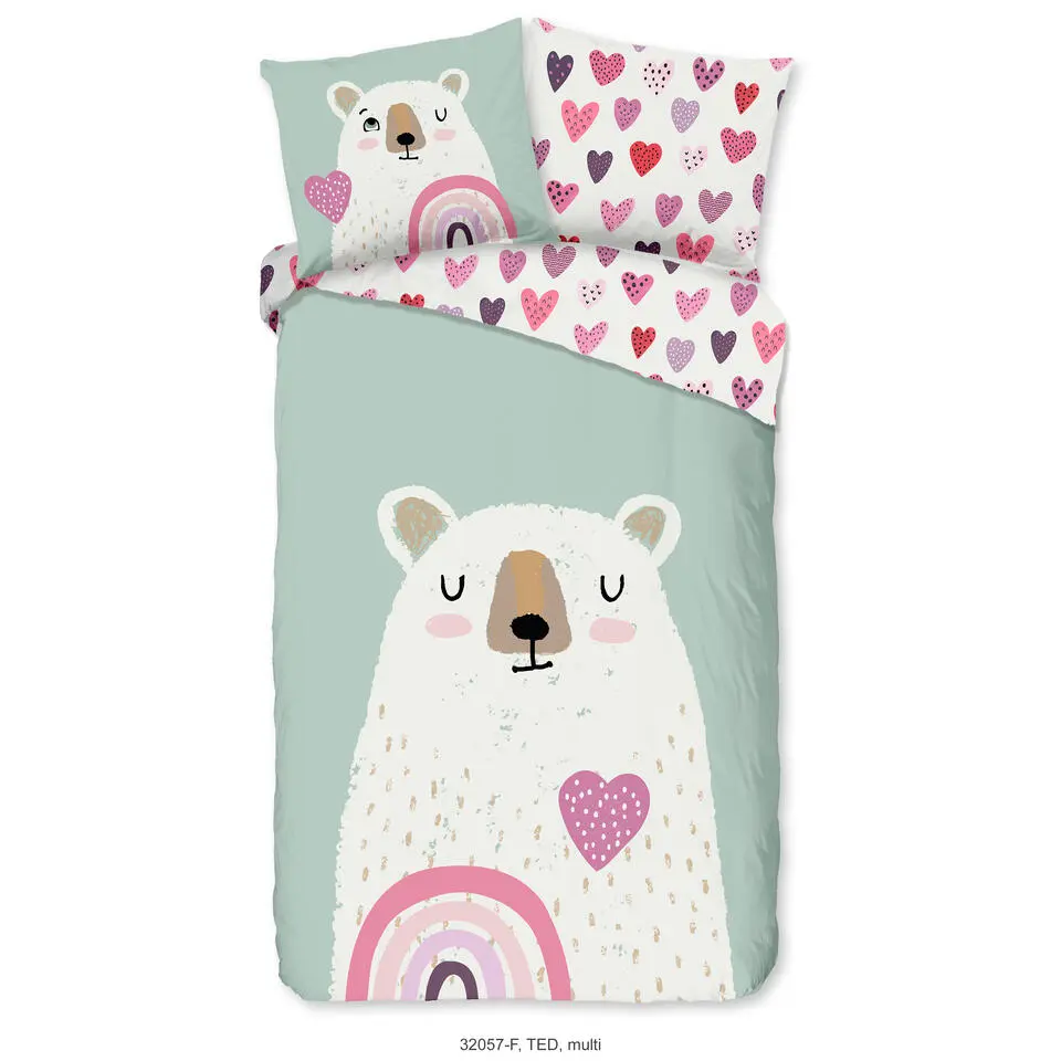 Duvet cover Good Morning 140x220   1* 60x70 cm