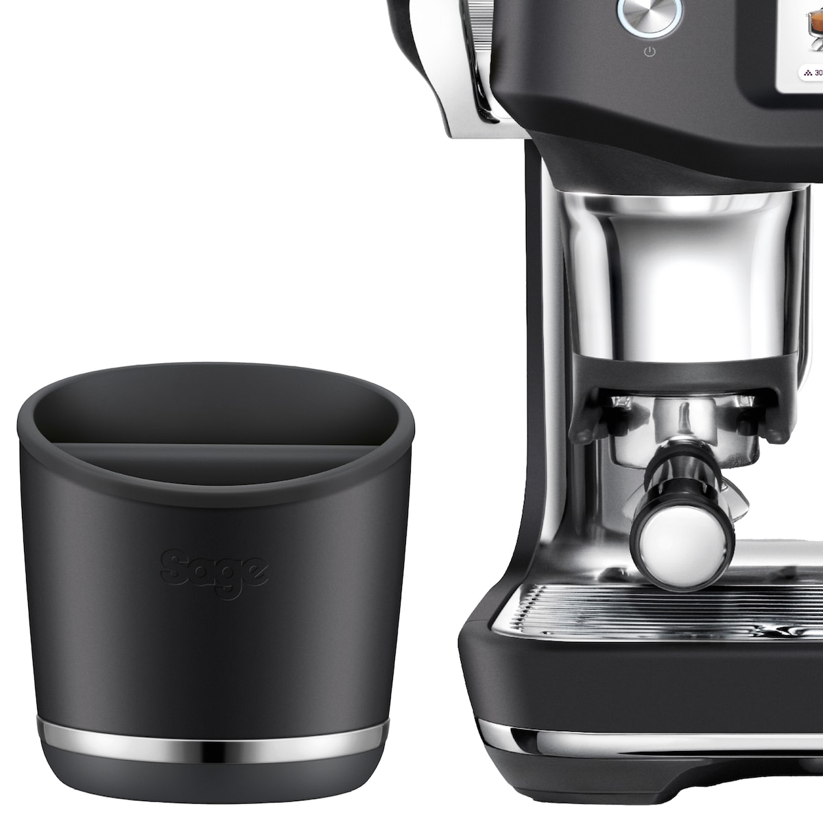 Sage bankeboks til kaffegrut 10 Black Truffle