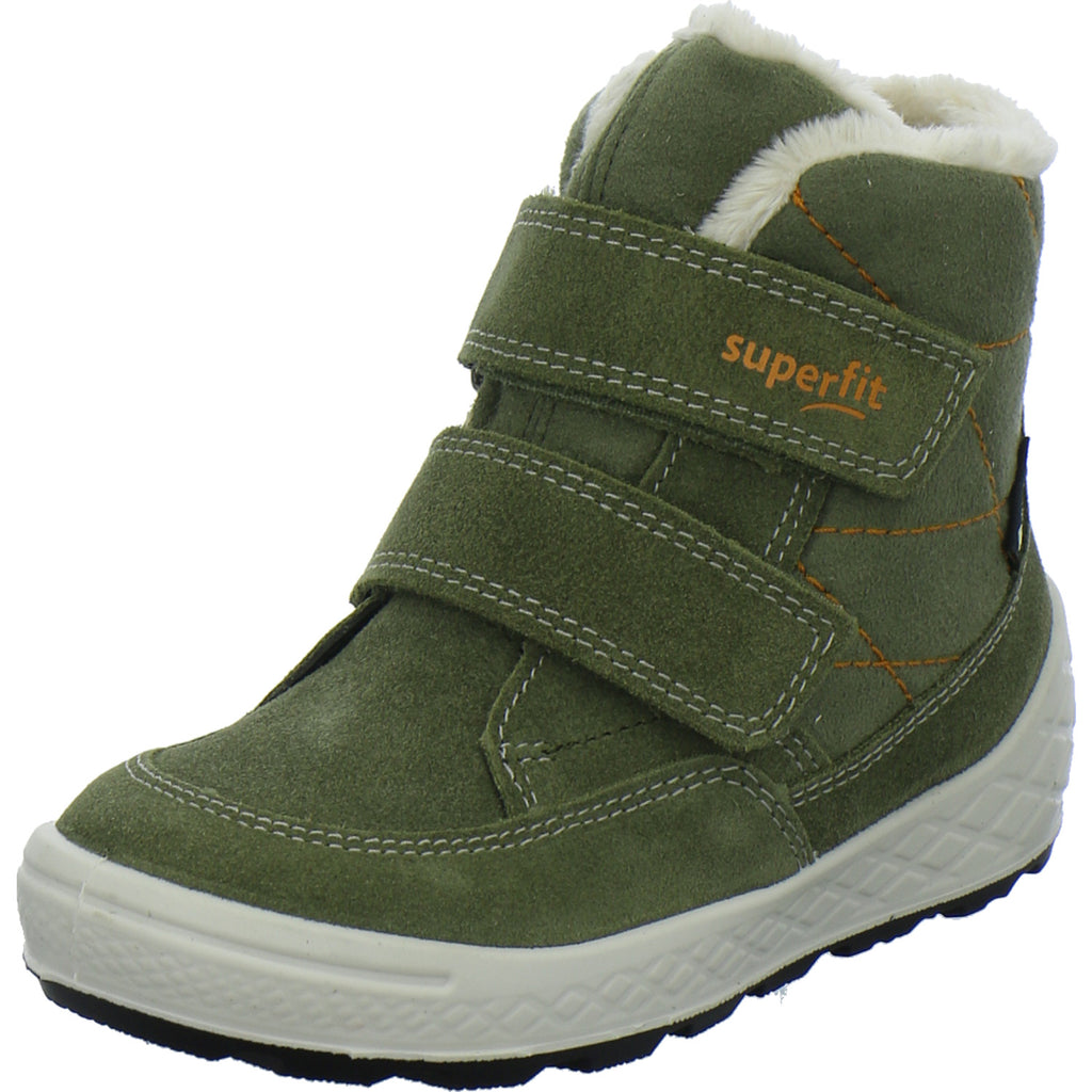 Superfit Winterschuhe Unisex - Baby Groovy oliv