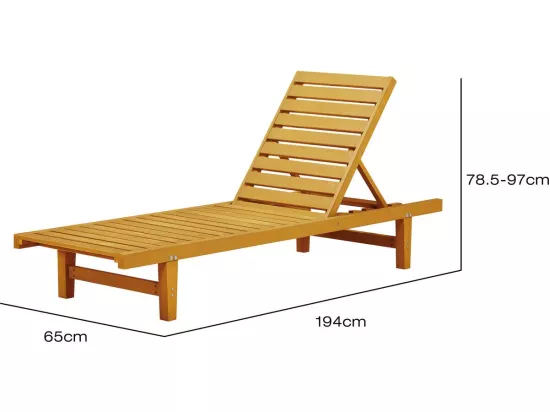 Bain de Soleil en bois 