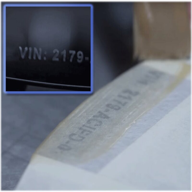 Cassette à ruban pochoir STe-161, 36 mm x 3,0 m