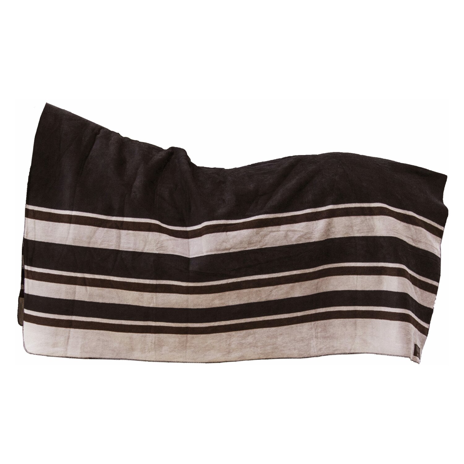 KENTUCKY Fleecedecke Heavy Square  - brown/beige - 200 cm