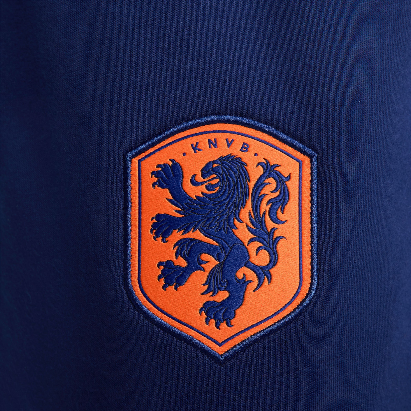 Nike Nederland Sportswear Club Joggingbroek 2024-2026 Blauw Oranje