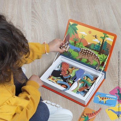 Janod Magneti'Book Dinosaurer Magnetsett 40 Stk