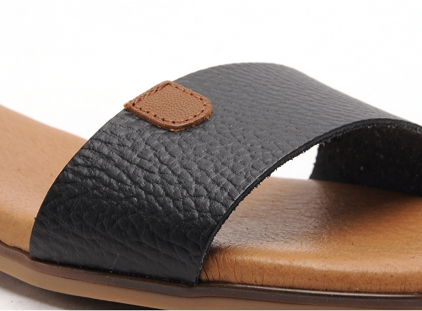 Eva frutos nu pieds plats femme 3052 noir
