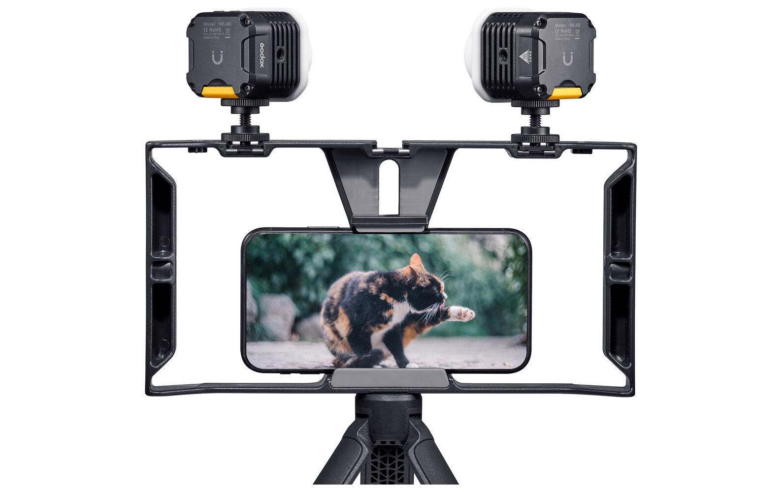 Videoleuchte WL4BKompaktes und Wasserdichtes LED-Licht