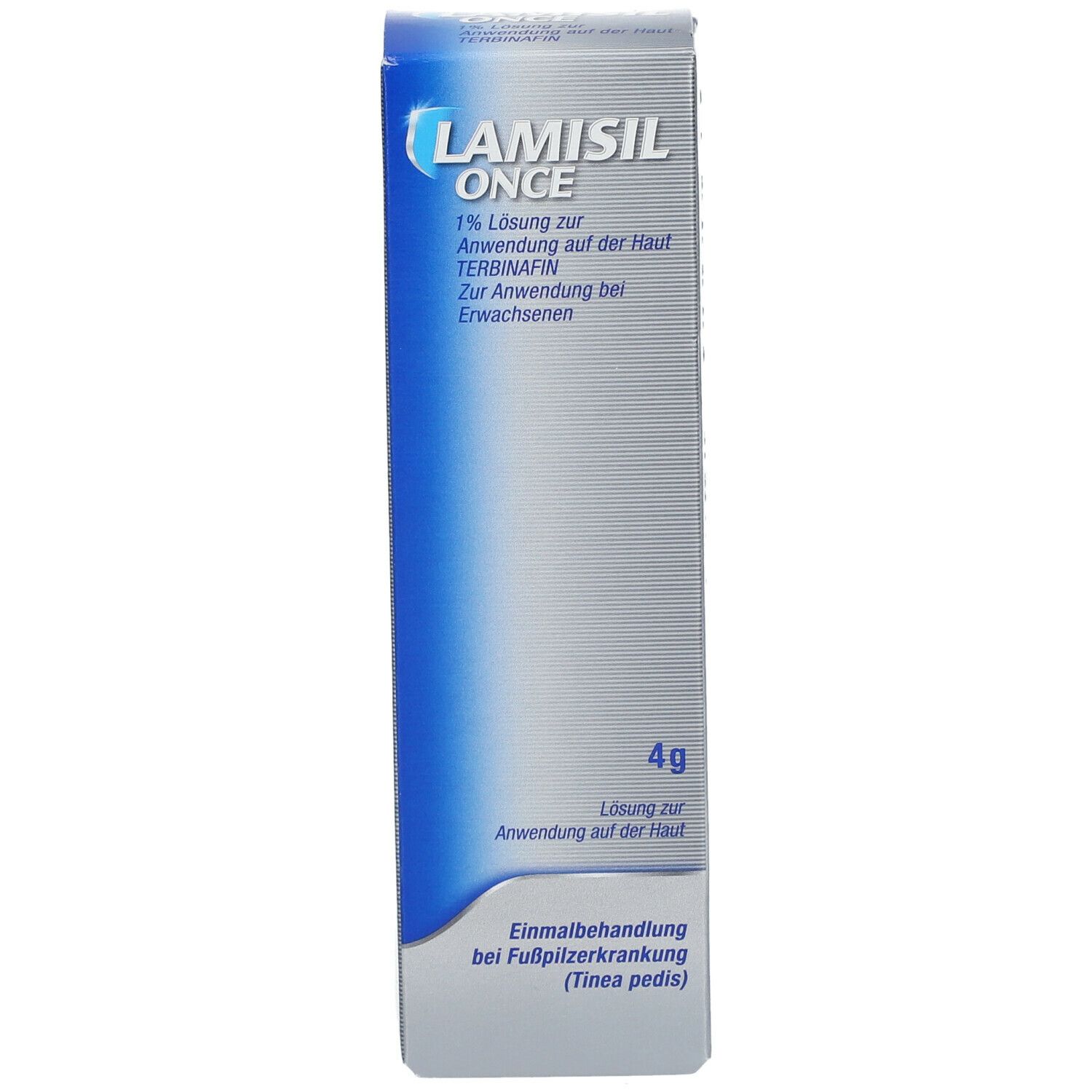 Lamisil Once® | Fußpilzbehandlung mit einer Anwendung | Lindert Juckreiz, Rissbildung | Antimykotische 4g