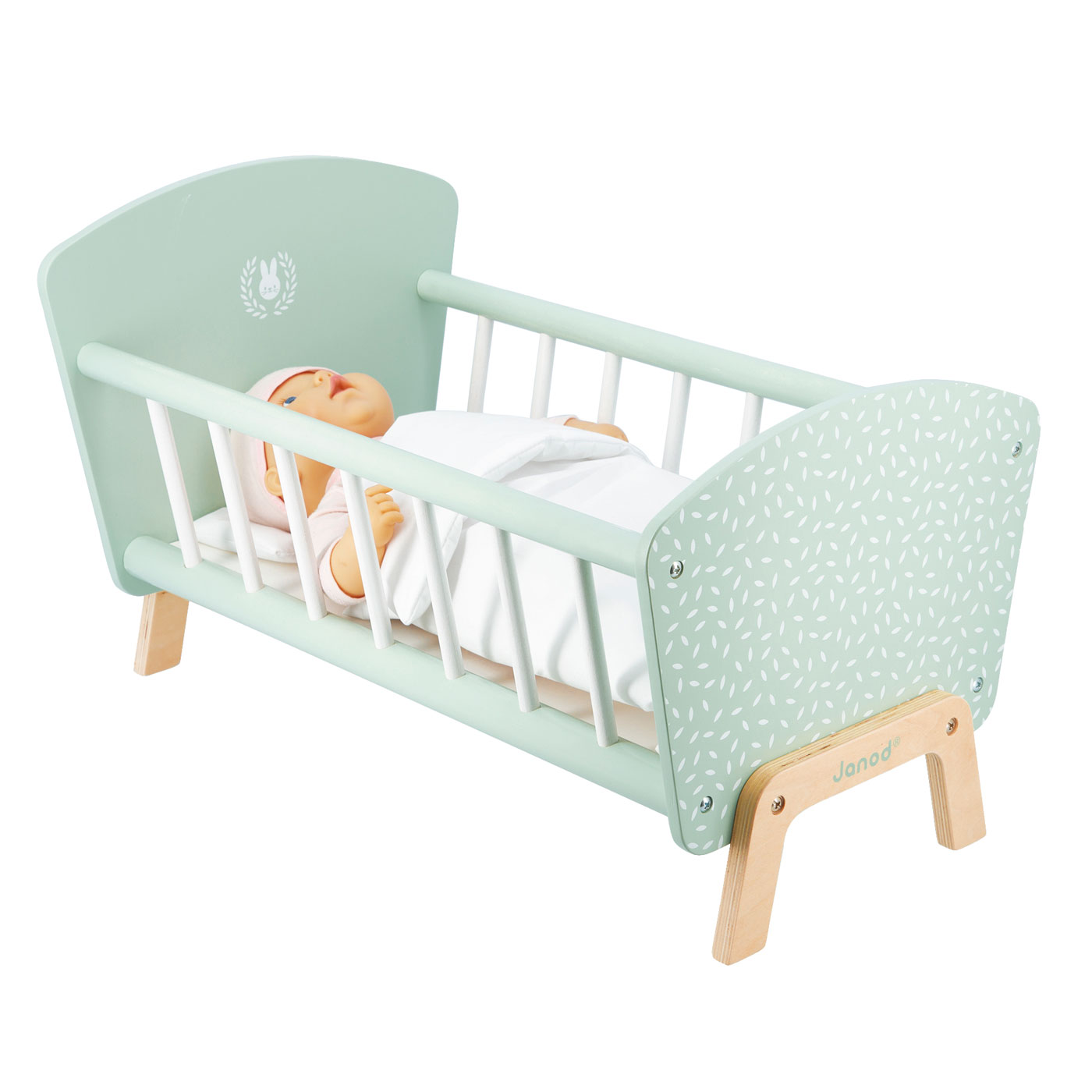 Janod Zen - Houten Poppenbed