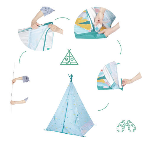 Tipi Jungle In & Out Anti-UV - BADABULLE
